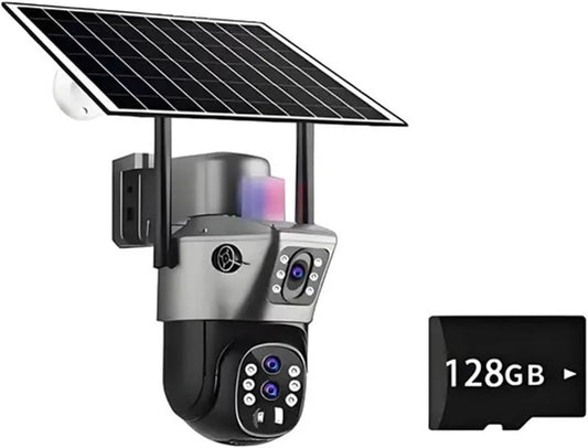 Caméra de Sécurité Solaire HD